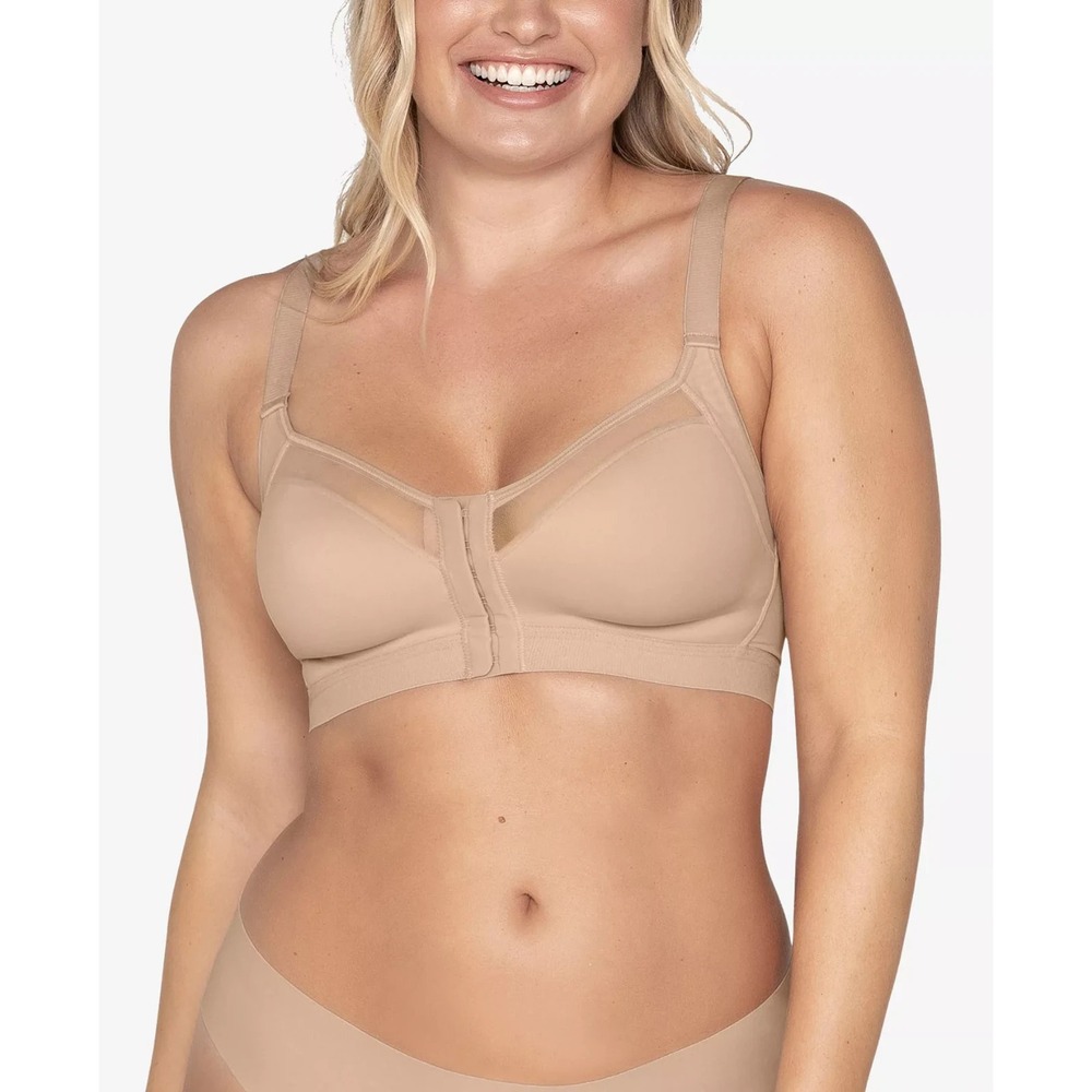 Leonisa‎ Back Support Posture Corrector Wireless Bra Contour Cups 011936 38B 38